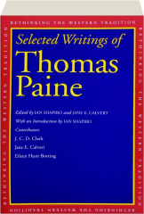 SELECTED WRITINGS OF THOMAS PAINE
