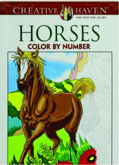 HORSES: Color by Number