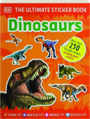 THE ULTIMATE STICKER BOOK DINOSAURS
