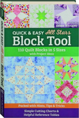 QUICK & EASY ALL STARS BLOCK TOOL