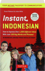 INSTANT INDONESIAN, REVISED EDITION