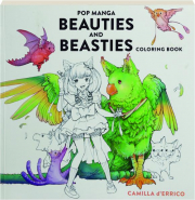 POP MANGA BEAUTIES AND BEASTIES COLORING BOOK