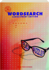 BRAIN BOOSTERS WORDSEARCH LARGE-PRINT EDITION, VOLUME ONE