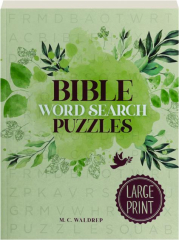 BIBLE WORD SEARCH PUZZLES: Large Print