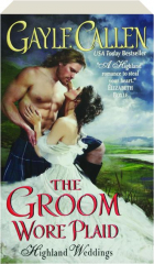 THE GROOM WORE PLAID