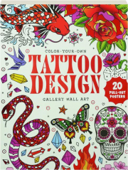 TATTOO DESIGN: Color-Your-Own Gallery Wall Art