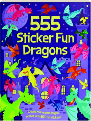 555 STICKER FUN DRAGONS