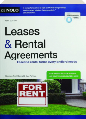 LEASES & RENTAL AGREEMENTS, 16TH EDITION