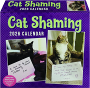 2026 CAT SHAMING DAY-TO-DAY CALENDAR