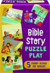 BIBLE STORY PUZZLE PLAY: 5 Chunky Jigsaws for Toddlers