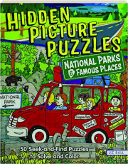 HIDDEN PICTURE PUZZLES NATIONAL PARKS & FAMOUS PLACES