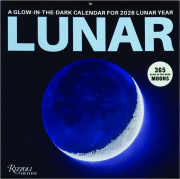 2026 LUNAR GLOW-IN-THE-DARK CALENDAR
