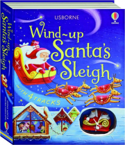 WIND-UP SANTA'S SLEIGH: With 4 Tracks