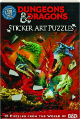 <I>DUNGEONS & DRAGONS</I> STICKER ART PUZZLES
