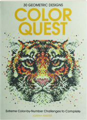 COLOR QUEST EXTREME COLOR-BY-NUMBER CHALLENGES TO COMPLETE