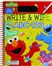 SESAME STREET WRITE & WIPE: ABC-123