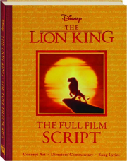 THE LION KING: The Full Film Script