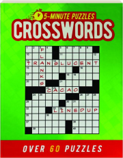 5 MINUTE PUZZLES: Crosswords