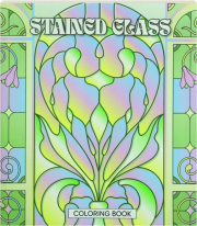 STAINED GLASS COLORING BOOK