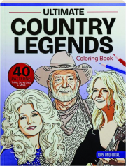ULTIMATE COUNTRY LEGENDS COLORING BOOK