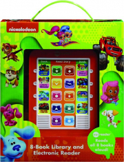 NICKELODEON MEREADER 8-BOOK LIBRARY AND ELECTRONIC READER