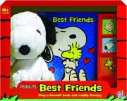 PEANUTS BEST FRIENDS: Play-a-Sound Book and Cuddly Snoopy