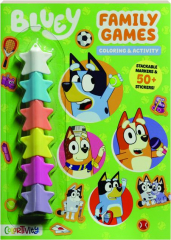 <I>BLUEY</I>: Family Games--Coloring & Activity