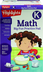 KINDERGARTEN MATH BIG FUN PRACTICE PAD