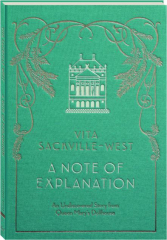 A NOTE OF EXPLANATION