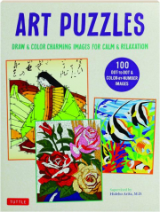 ART PUZZLES: Draw & Color Charming Images for Calm & Relaxation