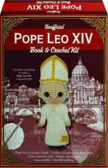 UNOFFICIAL POPE LEO XIV BOOK & CROCHET KIT