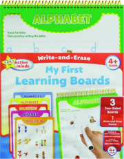 ALPHABET: Write-and-Erase--My First Learning Book