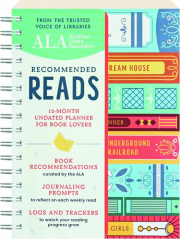 ALA RECOMMENDED READS: 12-Month Undated Planner for Book Lovers
