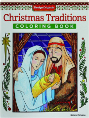 CHRISTMAS TRADITIONS COLORING BOOK