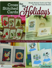 CROSS STITCHED CARDS FOR THE HOLIDAYS