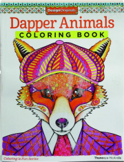 DAPPER ANIMALS COLORING BOOK