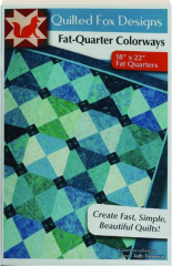 FAT-QUARTER COLORWAYS: Quilted Fox Designs