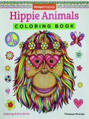 HIPPIE ANIMALS COLORING BOOK