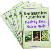 HOME REMEDIES FROM A COUNTRY DOCTOR, 5 BOOKS