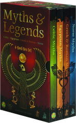 MYTHS & LEGENDS, 4-BOOK SET: Celtic, Egyptian, Greek & Roman, Norse
