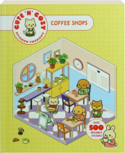 COFFEE SHOPS: Cute 'n' Cozy Sticker Therapy cover