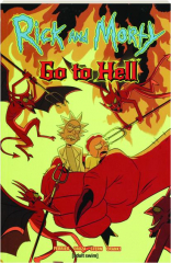RICK AND MORTY GO TO HELL cover