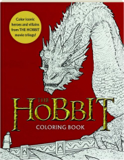 THE HOBBIT MOVIE TRILOGY COLORING BOOK cover