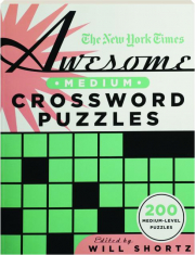 THE NEW YORK TIMES AWESOME MEDIUM CROSSWORD PUZZLES cover