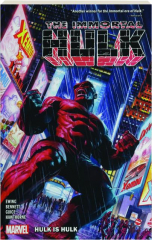 THE IMMORTAL HULK, VOL. 7: Hulk is Hulk cover