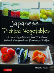 JAPANESE PICKLED VEGETABLES cover
