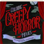 COLORING CREEPY HORROR MOVIES cover
