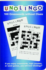 UNOLINGO: 100 Crosswords Without Clues cover