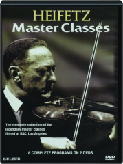 HEIFETZ: Master Classes cover
