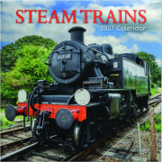 2027 STEAM TRAINS CALENDAR cover